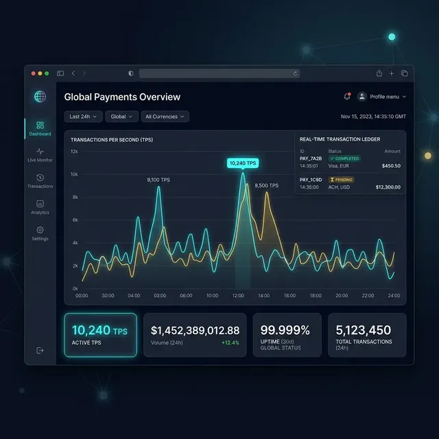 Global Payments Dashboard